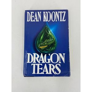 Dragon Tears by DEAN KOONTZ 1993 G.P. Putnam's Sons Hard Cover Book/DJ